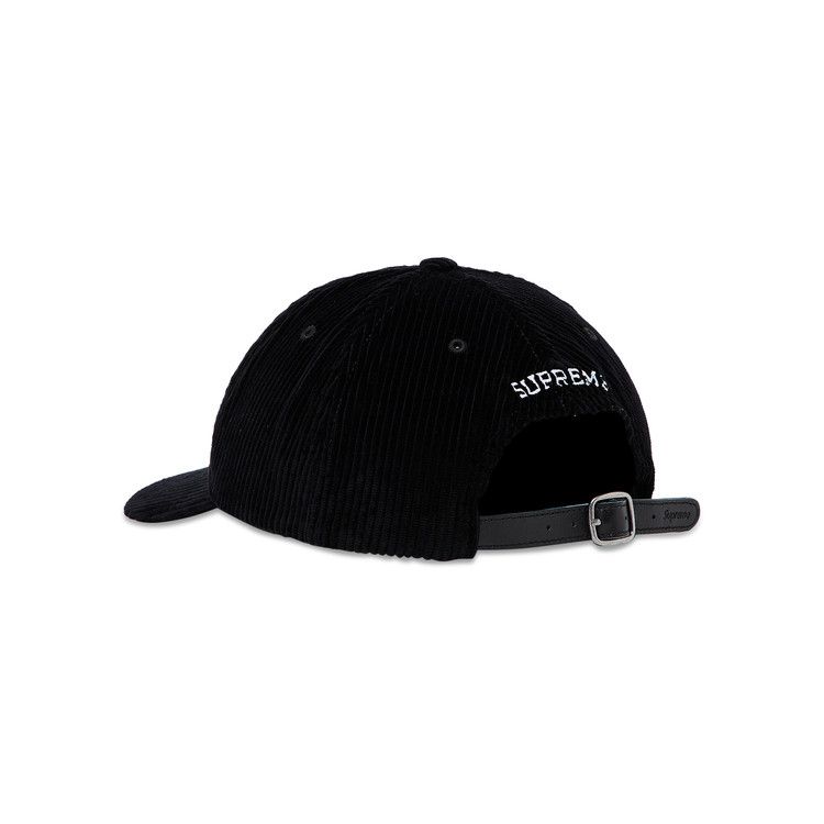 Buy Supreme Corduroy S Logo 6-Panel 'Black' - FW24H81 BLACK | GOAT
