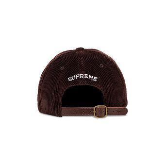 Buy Supreme Corduroy S Logo 6-Panel 'Dark Brown' - FW24H81 DARK