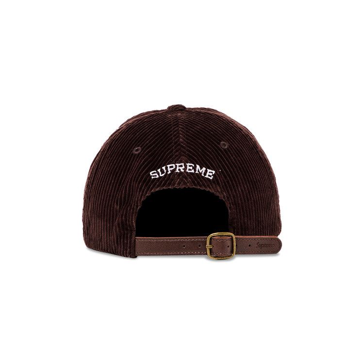 Buy Supreme Corduroy S Logo 6-Panel 'Dark Brown' - FW24H81 DARK