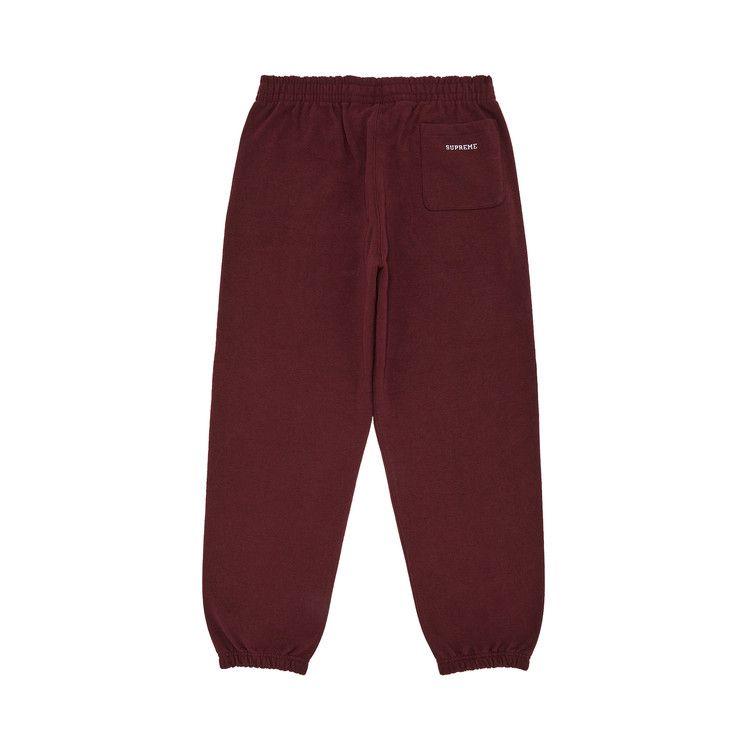 Buy Supreme S Logo Sweatpant 'Maroon' - FW24P50 MAROON | GOAT
