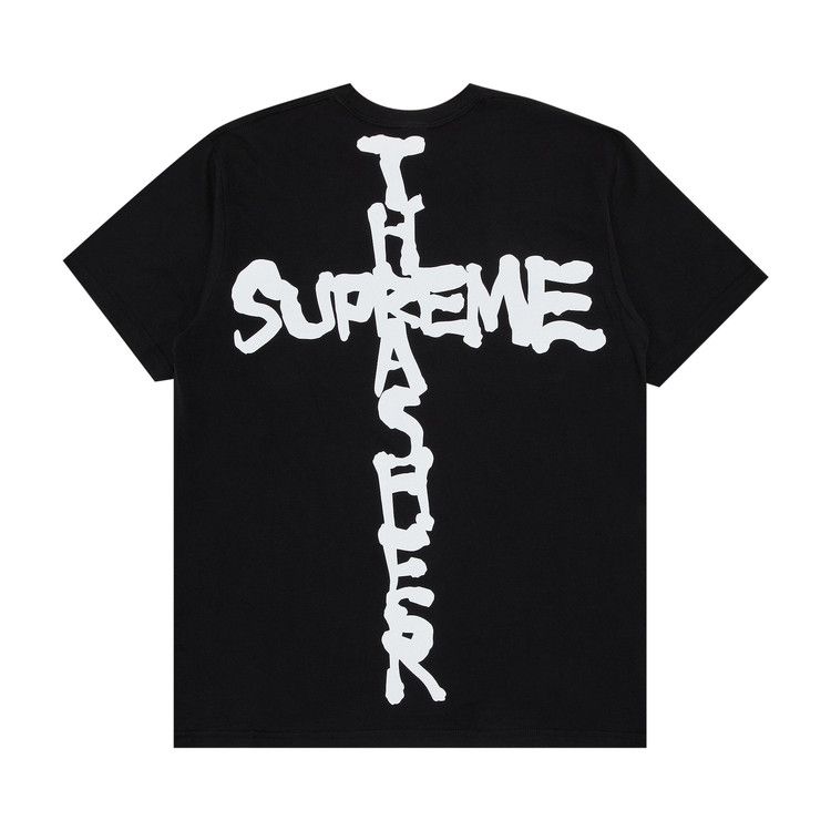 Buy Supreme x Thrasher Cross Tee 'Black' - FW24T4 BLACK | GOAT