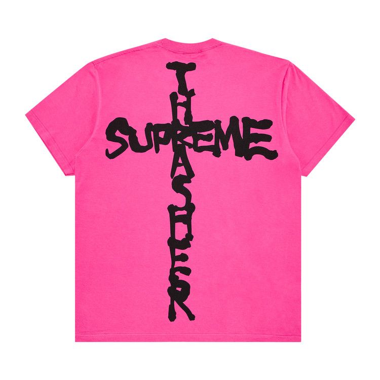 Buy Supreme x Thrasher Cross Tee 'Fuchsia' - FW24T4 FUCHSIA