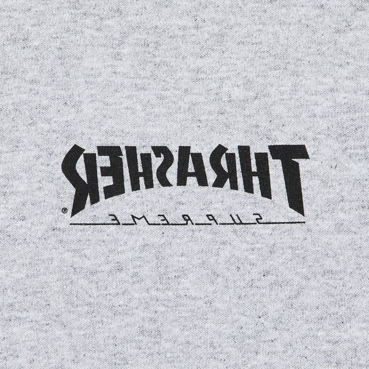 トップス Supreme x Thrasher CrossTee Heather Grey Buy Supreme x Thrasher Cross Tee 'Heather Grey' - FW24T4 HEATHER