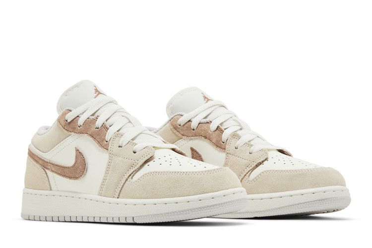 Air Jordan 1 Low SE Gs Sail Archaeo Brown