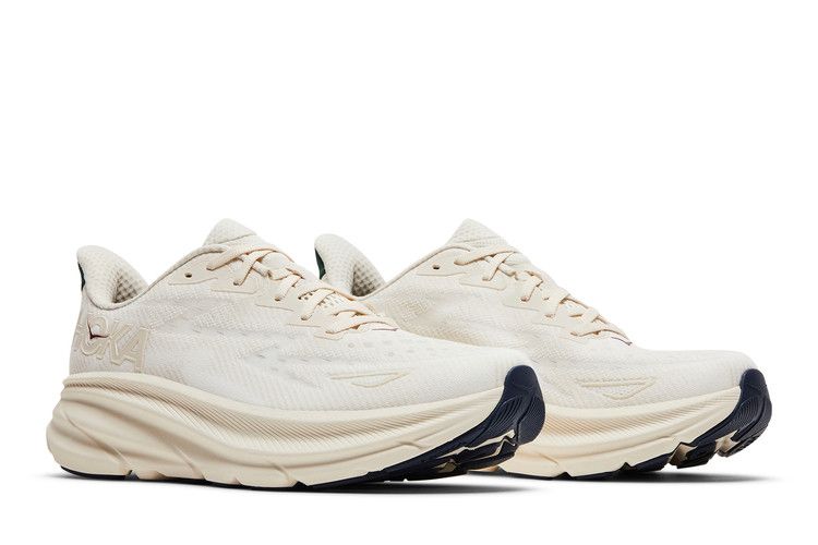 Hoka Clifton 9 Oat Milk Alabaster