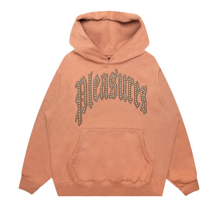 Pleasures Twitch Studded Hoodie 'clay'