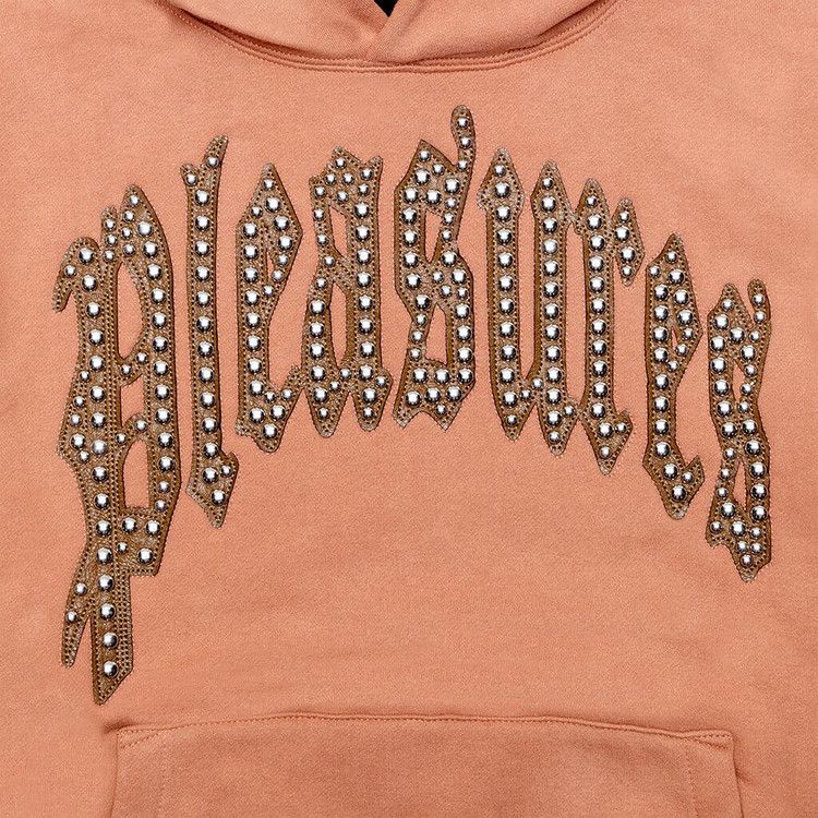Pleasures Twitch Studded Hoodie 'clay'