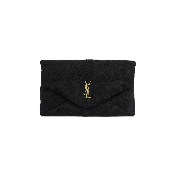 Buy Saint Laurent Large Nylon Pouch 'Black' - 778185 FADT2