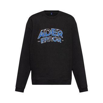 Buy Ader Error Sweatershirt 'Black' - BN25FYSW0101BK | GOAT