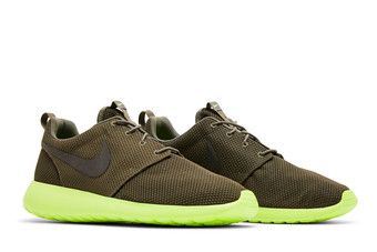 nike roshe run olive green