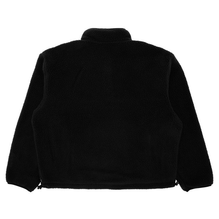 Supreme Polartec Shearling Reversible Pullover Black