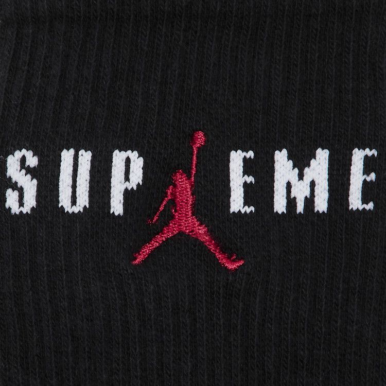 Supreme Jordan Crew Socks White – Sole By Style