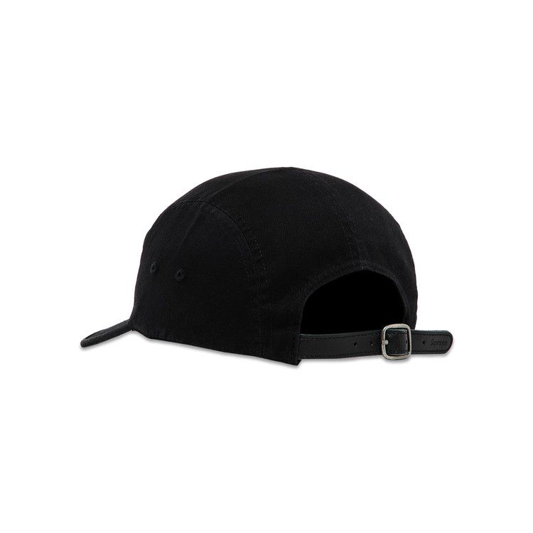 Buy Supreme Washed Chino Twill Camp Cap 'Black' - FW24H7