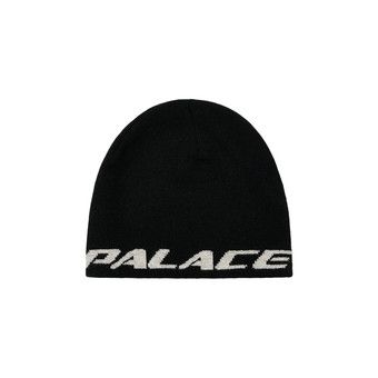 Buy Palace Avirex Nein Cuff Beanie 'Black' - P27BN032 | GOAT