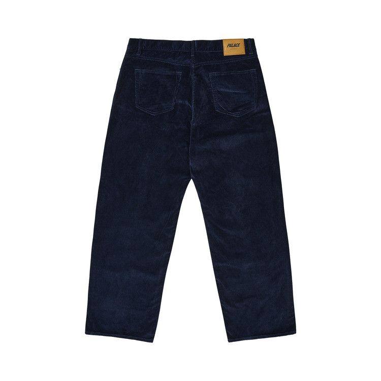 Buy Palace P90 Baggy Cord Trouser 'Navy' - P27T031 | GOAT