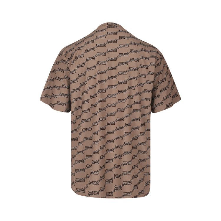 Balenciaga Monogram Swim T-Shirt Beige