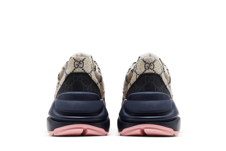 Gucci Rhyton Sneaker Beige Blue Monogram (Women's)