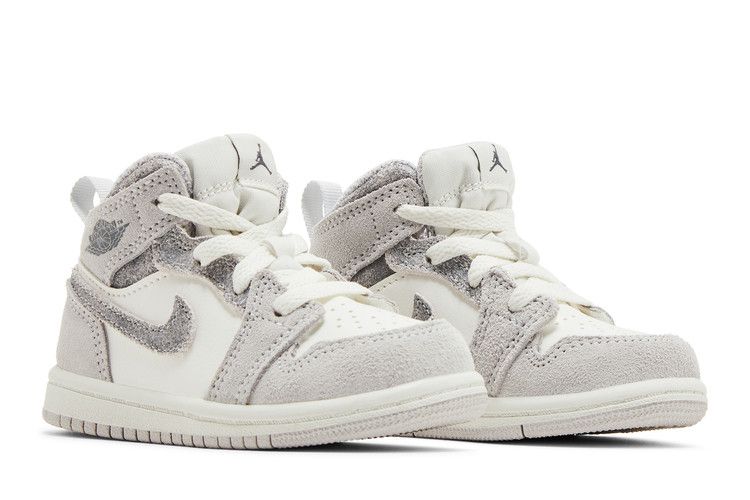 Air Jordan 1 Mid SE Td Neutral Grey Sail