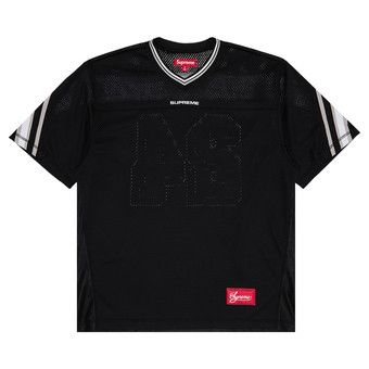 Supreme Jacquard Rib Football Jersey Pink Men's - FW24 - US