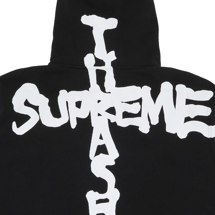 Buy Supreme x Thrasher Zip Up Hooded Sweatshirt 'Black Buy Supreme x Thrasher Zip Up Hooded Sweatshirt 'Black
