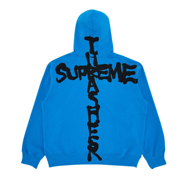 Buy Supreme x Thrasher Zip Up Hooded Sweatshirt 'Bright Blue