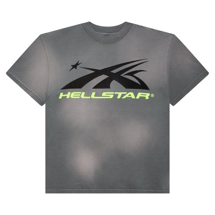 Hellstar Sports Core Logo Gel T-Shirt Grey
