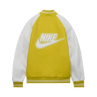 Buy Nike x Nigo NRG Varsity Jacket 'Yellow' - FV5670 735 | GOAT