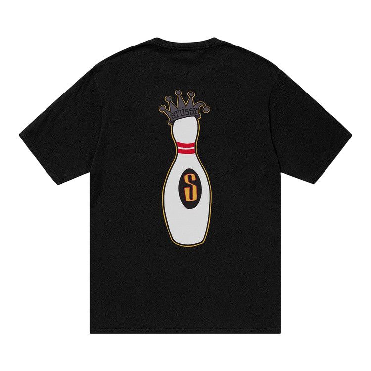 Stussy Pigment Dyed Kingpin Tee 'black'