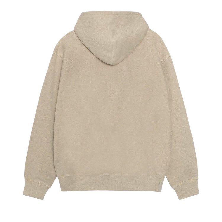 Stussy Pigment Dyed Buana Zip Hoodie Khaki