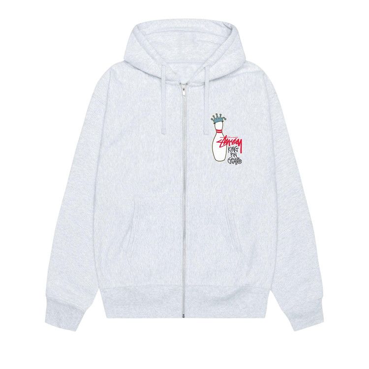★STUSSY★KINGPIN ZIP HOODIE ジップフーディ★追跡可 ☆STUSSY☆KINGPIN ZIP HOODIE ジップフーディ☆追跡可