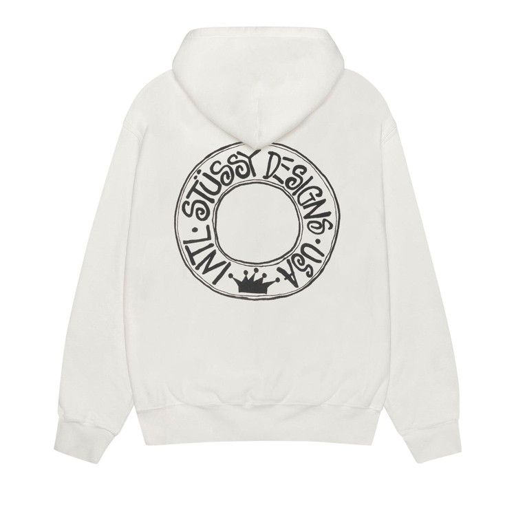 Buy Stussy Pigment Dyed Buana Zip Hoodie 'Natural' - 1975052