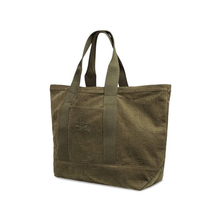 バッグ Stussy Needle Punch XL Tote Bag Stussy Needle Punch XL Tote Bag Olive | eBay