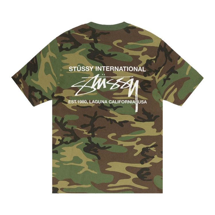Stussy Smooth International T-Shirt Camo