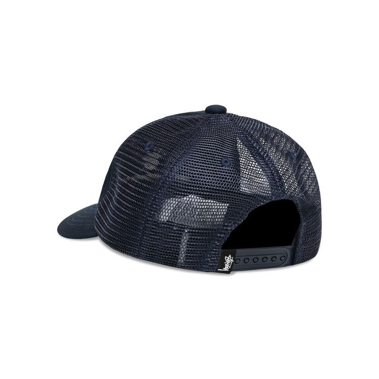 Buy Stussy Low Profile Design Corp Trucker Snapback 'Navy