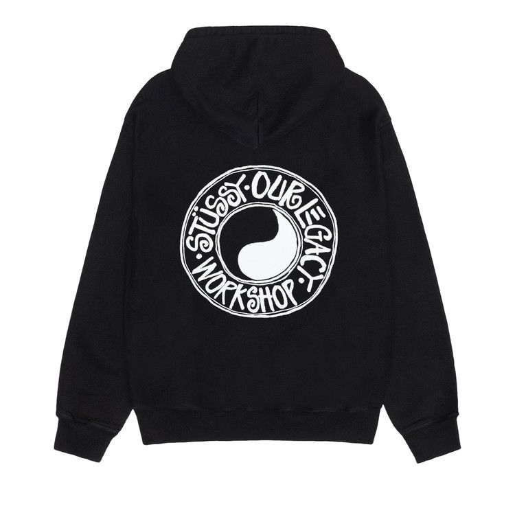 Stussy X Our Legacy Work Shop Buana Hoodie Black