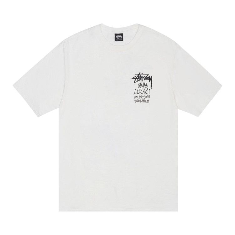 Buy Stussy x Our Legacy Work Shop 8 Ball Yin Yang Tee 'Natural
