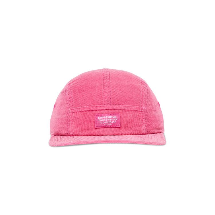 Supreme Rope Corduroy Camp Cap Pink Brown S/S 19 | eBay