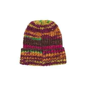 Buy Supreme Space Dye Stripe Beanie 'Brown' - FW24BN37 BROWN
