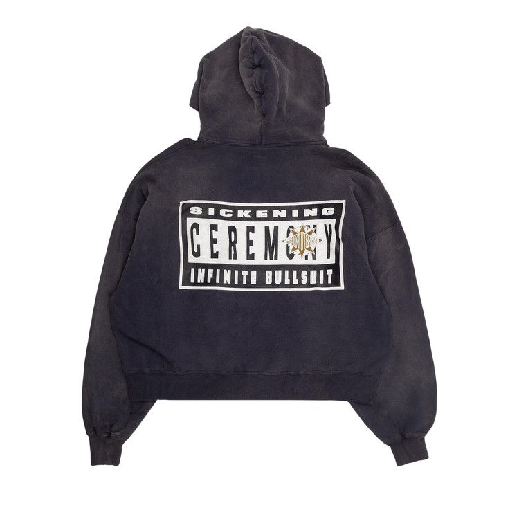希少 SEX black Hoodieダメージ加工oopsclothing Buy SAINT Mxxxxxx x Denim Tears Saint Tears Hoodie 'Black