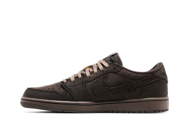 Jordan 1 Retro Low OG SP Travis Scott Velvet Brown — foto 4