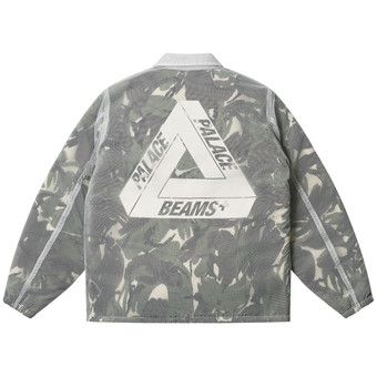 Buy Palace x Beams Plus Fleece Lined Coach Jacket 'Camo