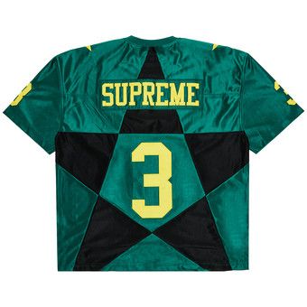 シャツ Supreme Stars Football Jersey 11 Supreme Star Football Jersey Black Men's - FW24 - US