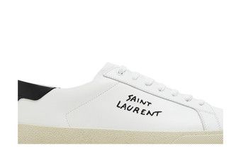 スニーカー Saint Laurent SS25 SL06 SIGNA LOW TOP S (610685AABEE 9061) Buy Saint Laurent SL-06 Court Leather 'White Black' 2023