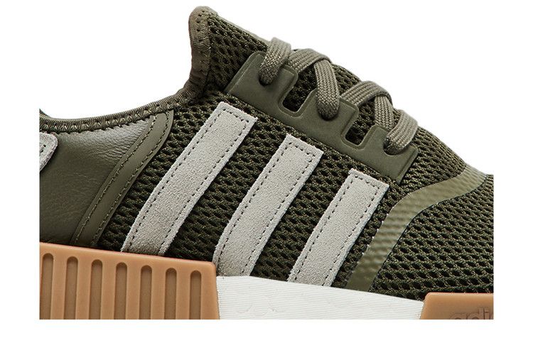 adidas gazelle silver green womens Shop Green Mens adidas NMD R1 Lace Up Sneakers – Shoebacca main image 0