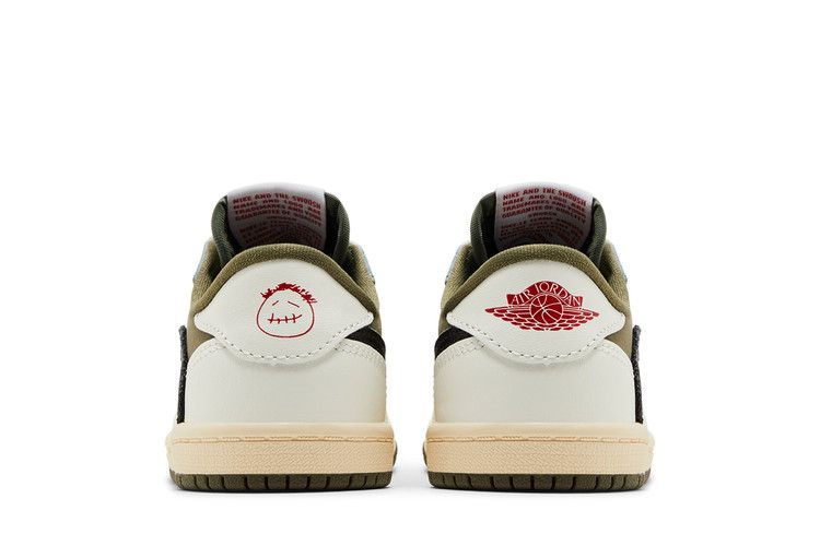 Jordan 1 Retro Low OG SP Travis Scott Medium Olive (TD) — foto 7