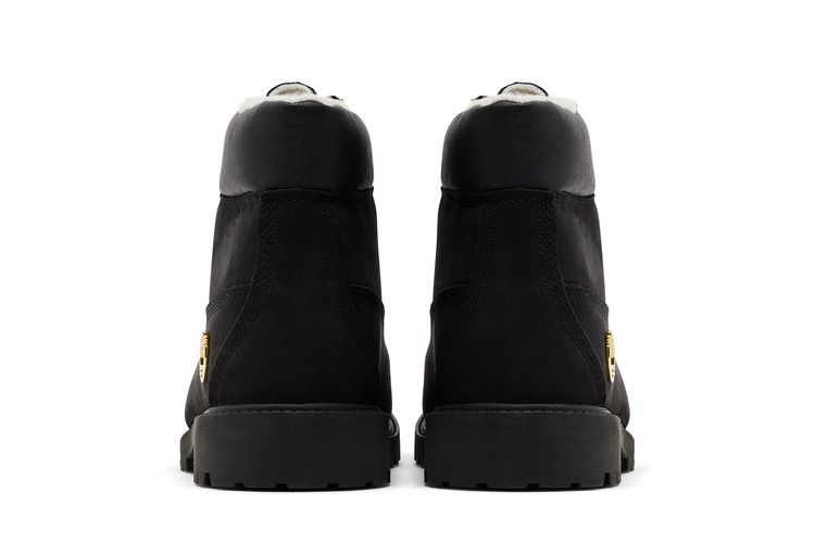 6 Inch Premium Shearling Waterproof Boot Junior 'black Gold'