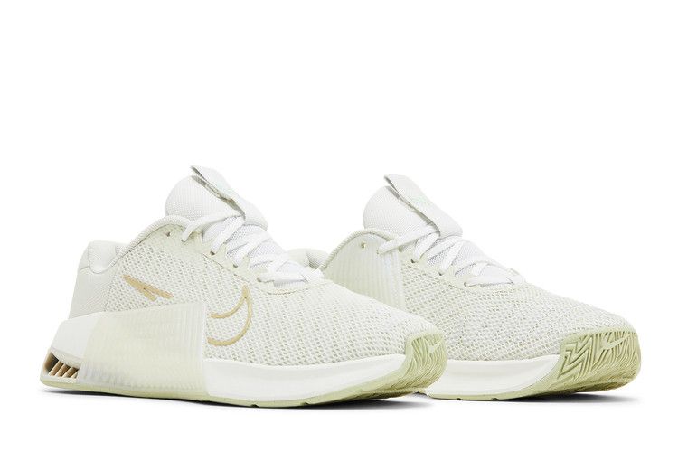Wmns Metcon 9 Premium 'sea Glass Metallic Gold'