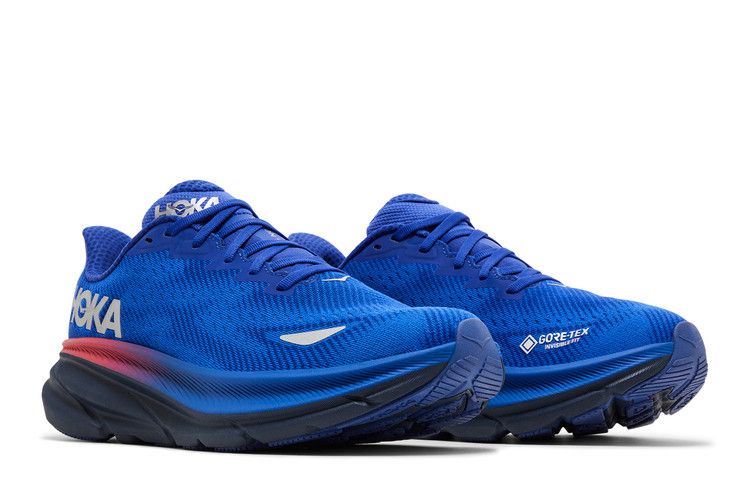 Hoka Wmns Clifton 9 Gore-Tex 'dazzling Blue'