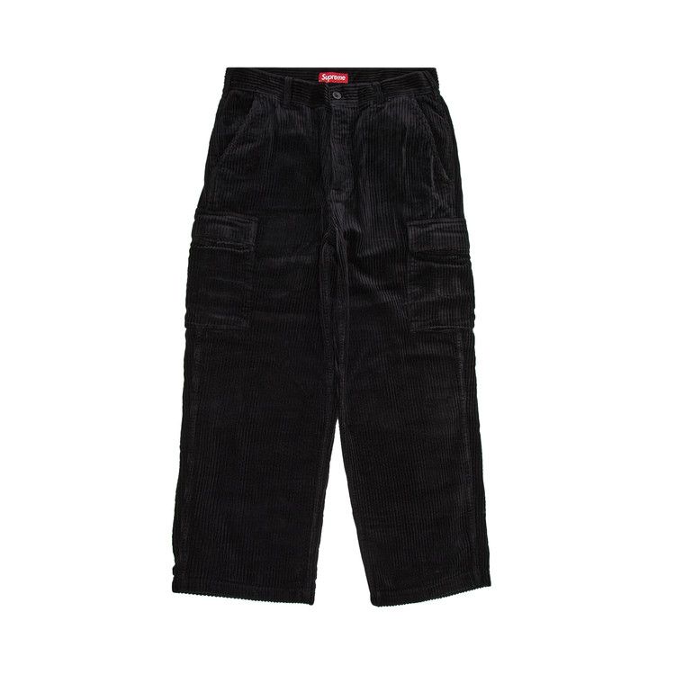 Buy Supreme Wide Wale Corduroy Cargo Pant 'Black' - FW24P22