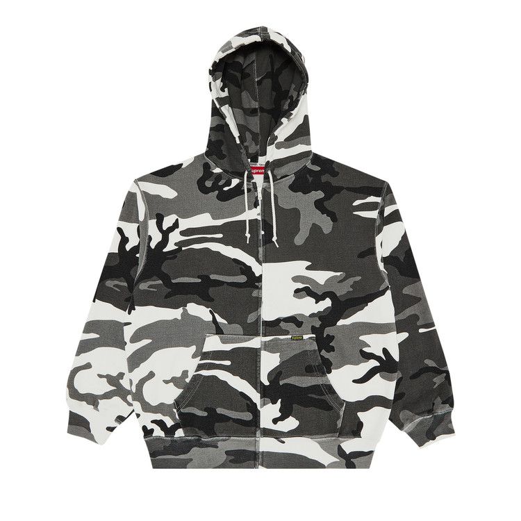 トップス supreme Small Box Zip Up Hooded Camo S Supreme Small Box Zip Up Hooded Sweatshirt (SS25) - $168